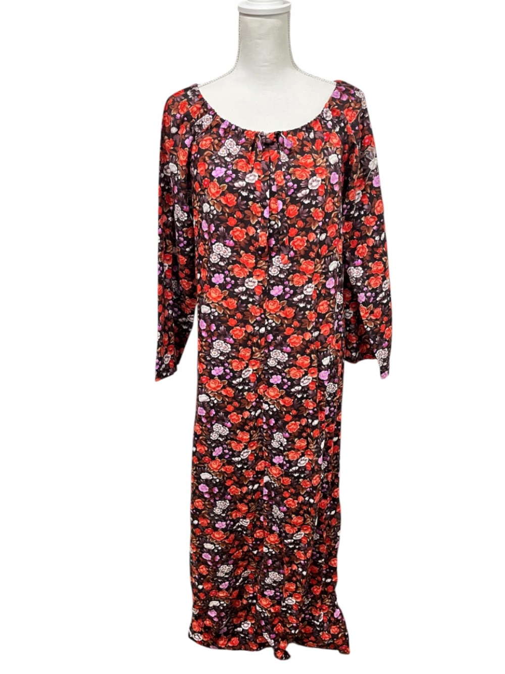 Vintage Handmade Floral House Dress